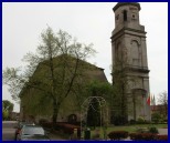 (26/35): Wieża dawnego kościoła protestanckiego