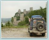(5/54): Golubac - ruiny twierdzy nad Dunajem
