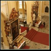 (3/80): Koci klasztorny Wniebowzicia Najwitszej Marii Panny w Sedlcu - wntrza
